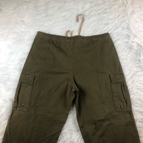 Abercrombie & Fitch Cargo Pants Men’s XL Green - Picture 8 of 8
